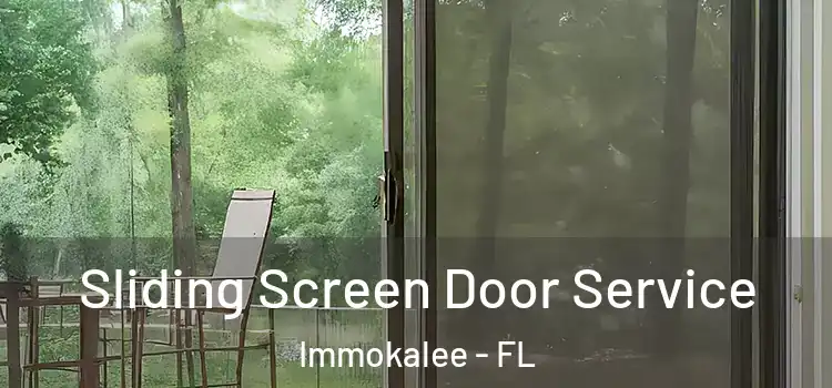 Sliding Screen Door Service Immokalee - FL